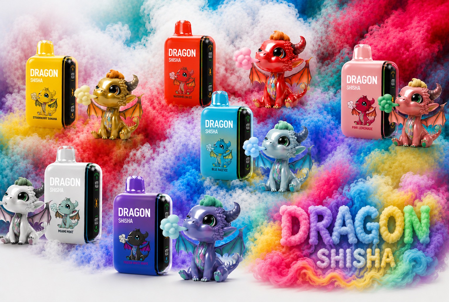 DRAGON SHISHA 全ラインナップ